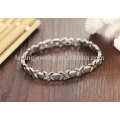 Hot selling fashion long chain bracelet,silver circle chain bracelet jewelry